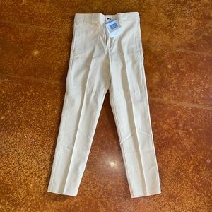 BNWT Bella Bliss Twill Boys Slim Khaki Pants Stone Sz 8